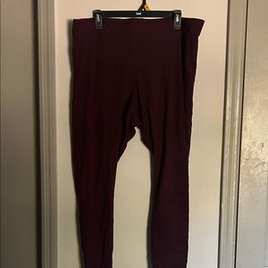 Old Navy Maroon Leggings